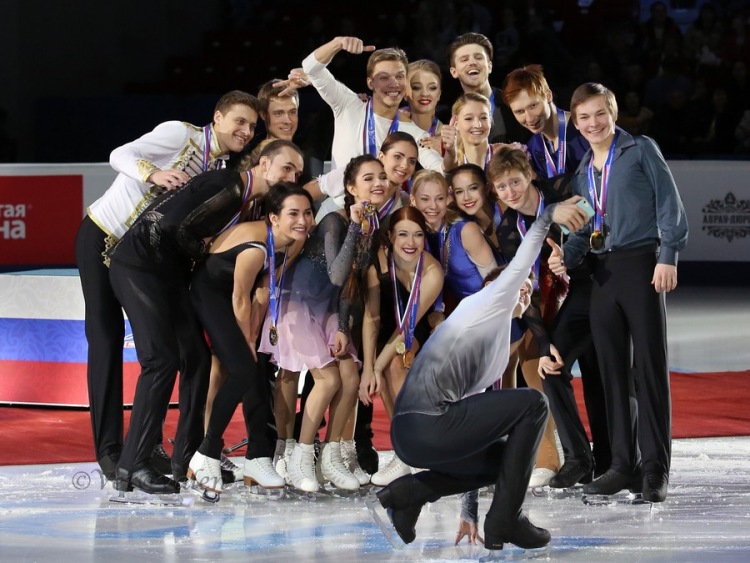 Podiums: Russische Meisterschaften- Fotoreportage