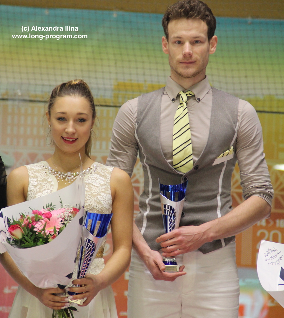 Französische Meisterschaft: Lola Esbrat und Andrei Novoselov mit dem ersten Titel