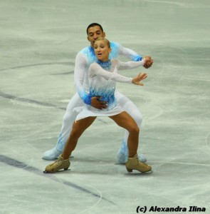 Alena Savchenko mit dem Ex-Partner Robin Szolkowy