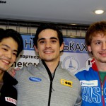 Takahiko Kozuka, Javier Fernandes und Sergej Voronov